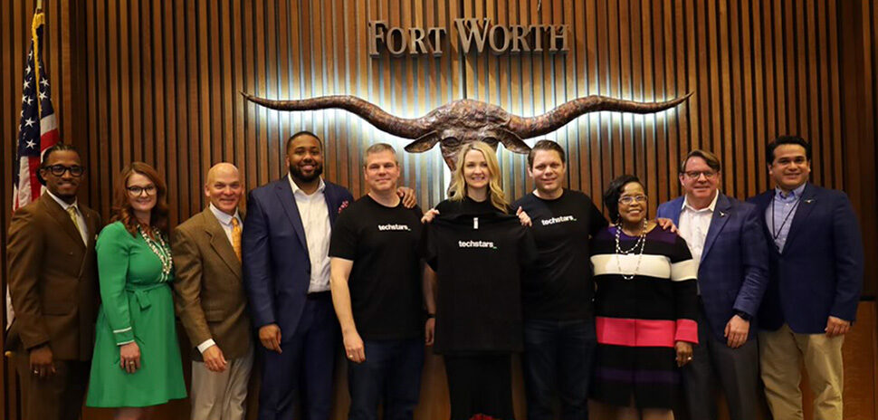 The Techstar team briefed the Fort Worth City Council on the new accelerator program Tuesday. [Courtesy photo]